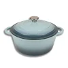 EMALIOWANY GARNEK ŻELIWNY 22cm 3L HAGE SEA SALT