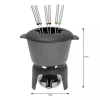 FONDUE ŻELIWNE ZESTAW DLA 6 OSÓB KINGHOFF KH-1195