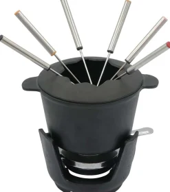 FONDUE ŻELIWNE ZESTAW DLA 6 OSÓB KINGHOFF KH-1195