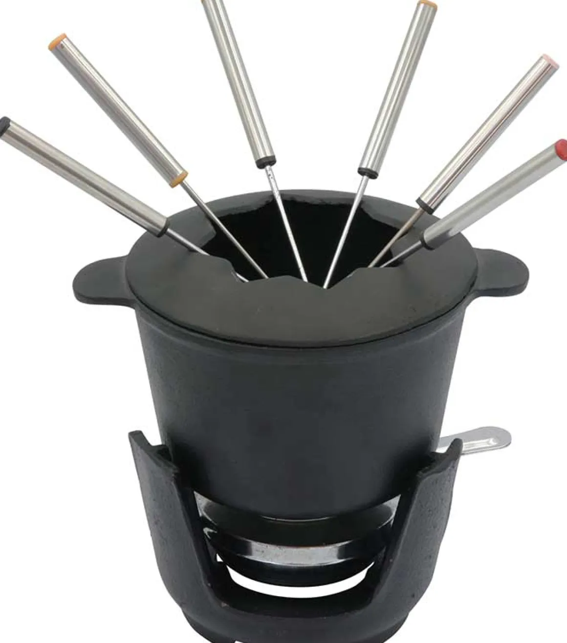 FONDUE ŻELIWNE ZESTAW DLA 6 OSÓB KINGHOFF KH-1195