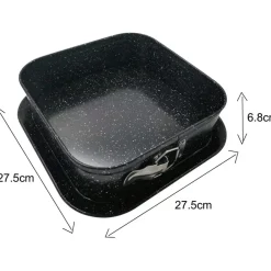 FORMA DO CIASTA 27x27cm KINGHOFF KH-1791 ROZPINANA