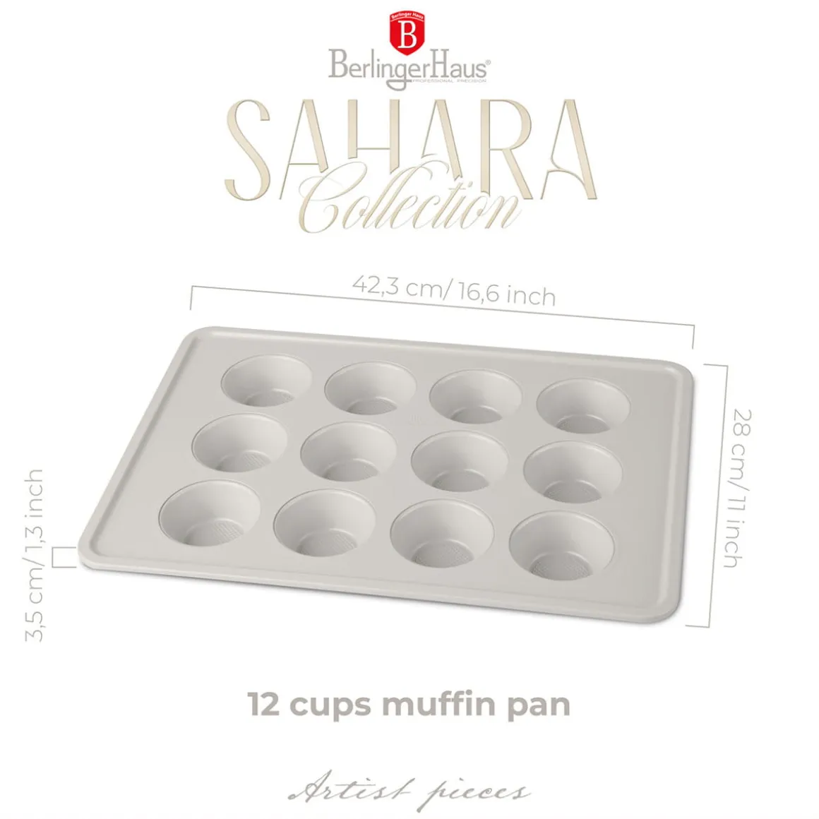 FORMA DO MUFFINEK BERLINGER HAUS BH-7877 SAHARA