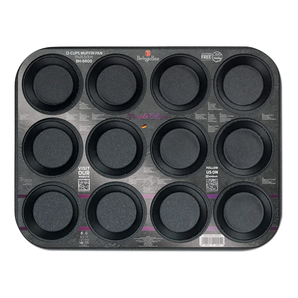FORMA DO PIECZENIA 12 MUFFINEK BERLINGER HAUS BH-6800