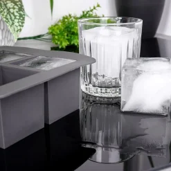 FORMA SILIKONOWA NA 4 KOSTKI LODOWE BARMAŃSKIE XXL DO DRINKÓW 259654