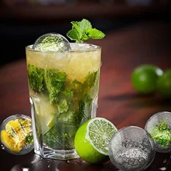 FORMA SILIKONOWA NA 4 KULE LODOWE DO DRINKÓW NAPOJÓW