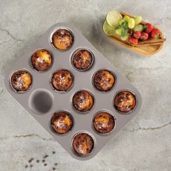 FORMA TYTANOWA DO 12 MUFFINEK BERLINGER HAUS BH-7947 TAUPE