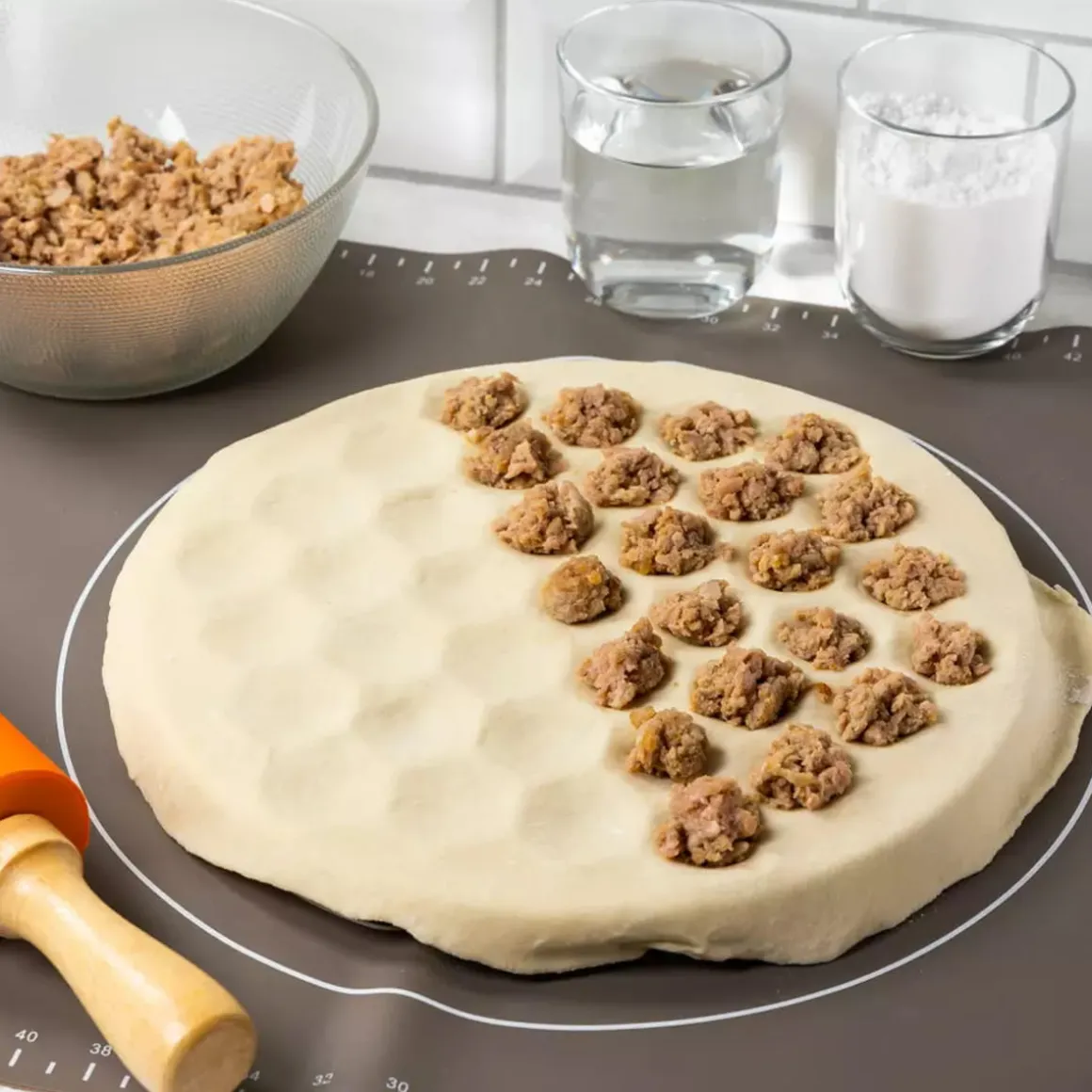 FORMA WYKRAWACZ DO PIEROGÓW USZEK PIELMIENI KINGHOFF KH-1609