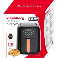 FRYTOWNICA BEZTŁUSZCZOWA 5,5L KLAUSBERG KB-7600