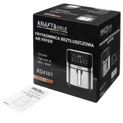 FRYTOWNICA BEZTŁUSZCZOWA 8L KRAFT&DELE 1850W KD-4101