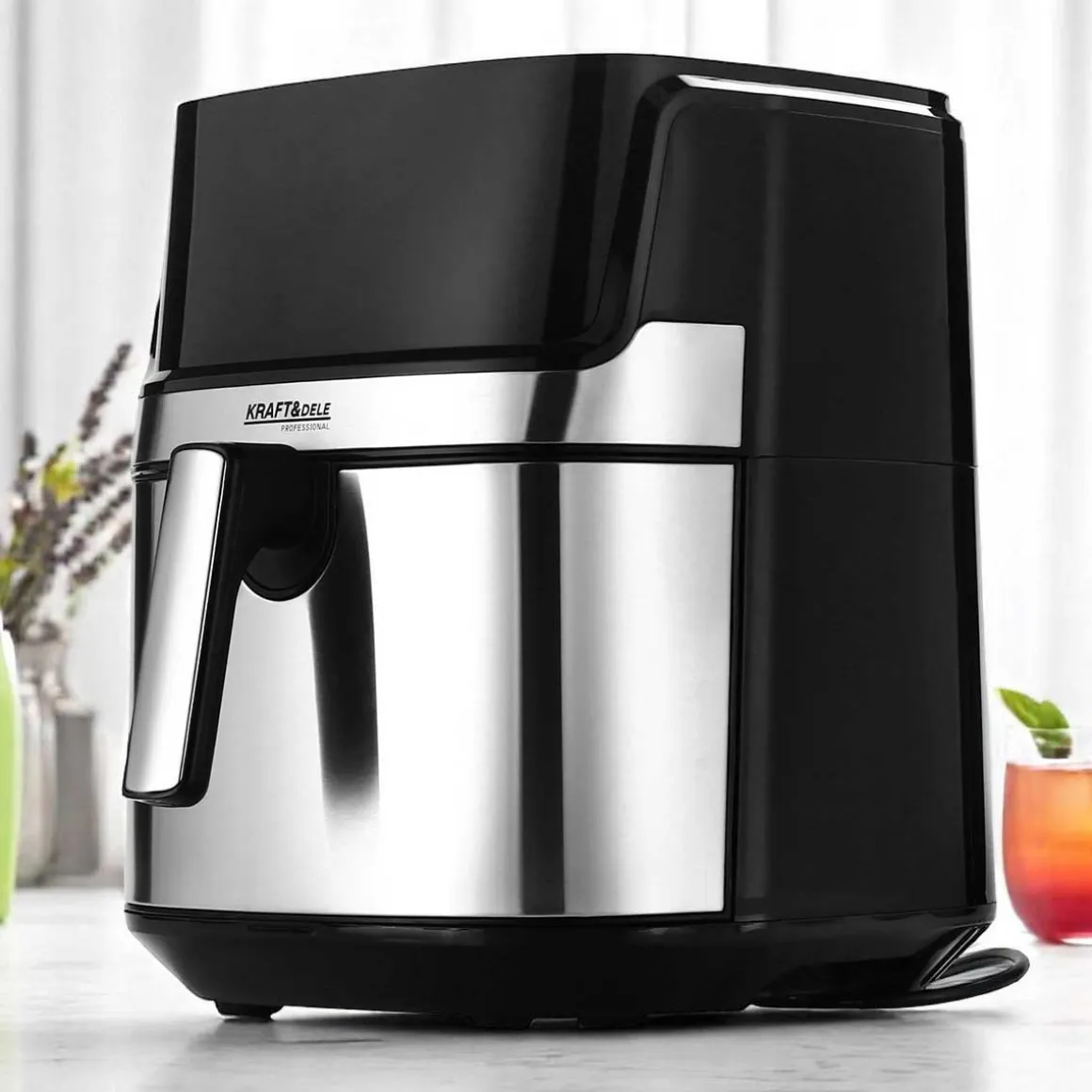 FRYTOWNICA BEZTŁUSZCZOWA 8L KRAFT&DELE 1850W KD-4101