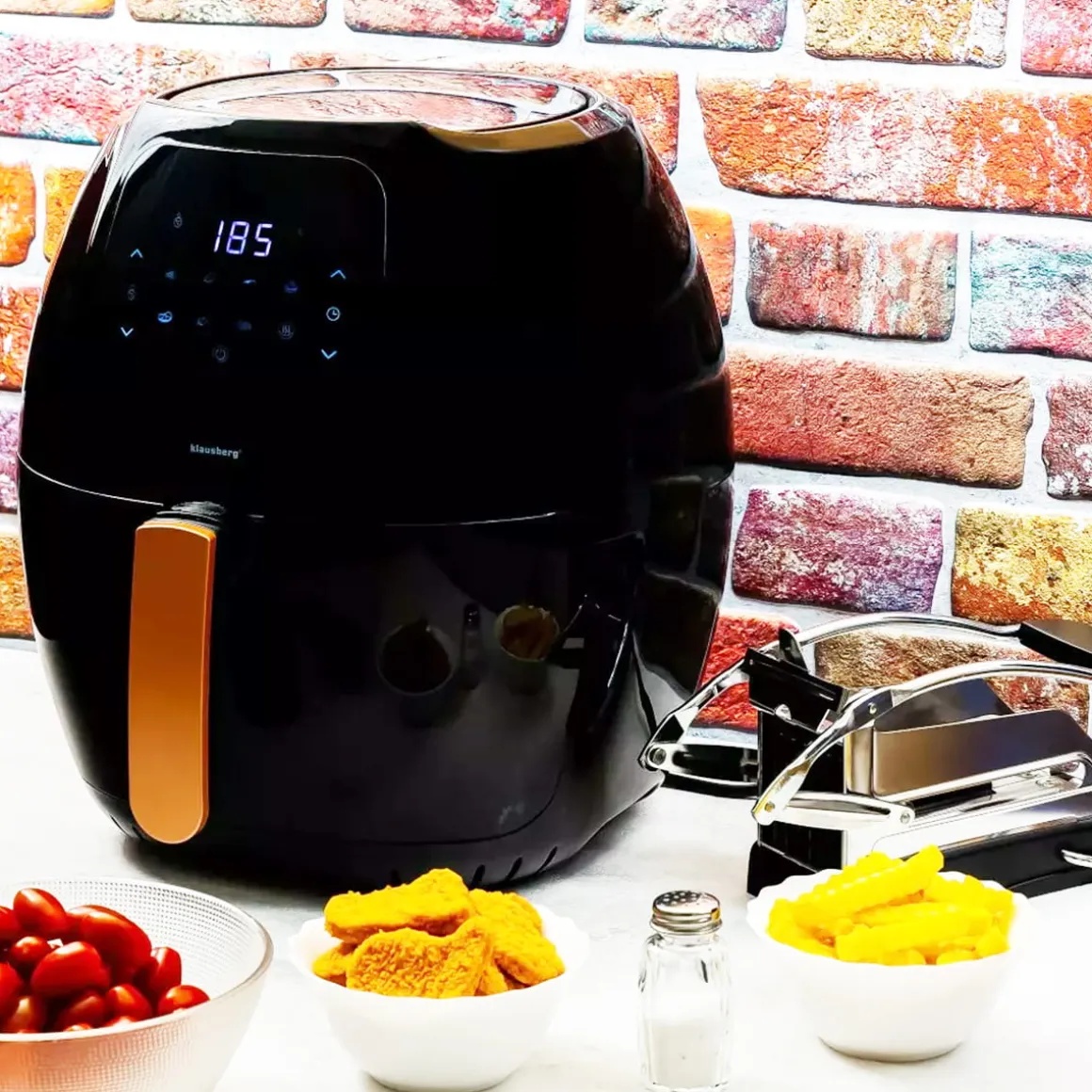 FRYTOWNICA BEZTŁUSZCZOWA 1800W 7,7L KLAUSBERG KB-7572