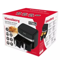 FRYTOWNICA BEZTŁUSZCZOWA 2 x 4,5L KLAUSBERG KB-7573