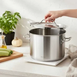 GARNEK GASTRONOMICZNY Z POKRYWĄ STALOWĄ Ø50cm 58L KINGHOFF KH-2028