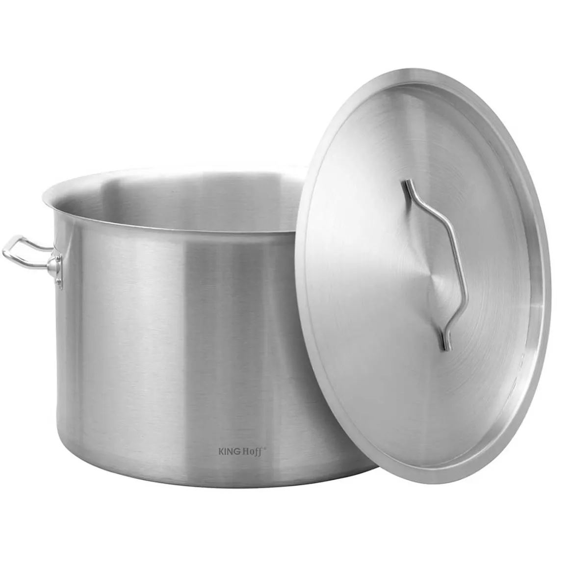 GARNEK GASTRONOMICZNY Z POKRYWĄ STALOWĄ Ø40cm 32L KINGHOFF KH-2026