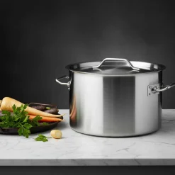 GARNEK GASTRONOMICZNY Z POKRYWĄ STALOWĄ Ø40cm 32L KINGHOFF KH-2026
