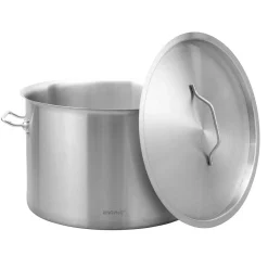 GARNEK GASTRONOMICZNY Z POKRYWĄ STALOWĄ Ø38cm 27L KINGHOFF KH-2025