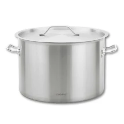 GARNEK GASTRONOMICZNY Z POKRYWĄ STALOWĄ Ø38cm 27L KINGHOFF KH-2025