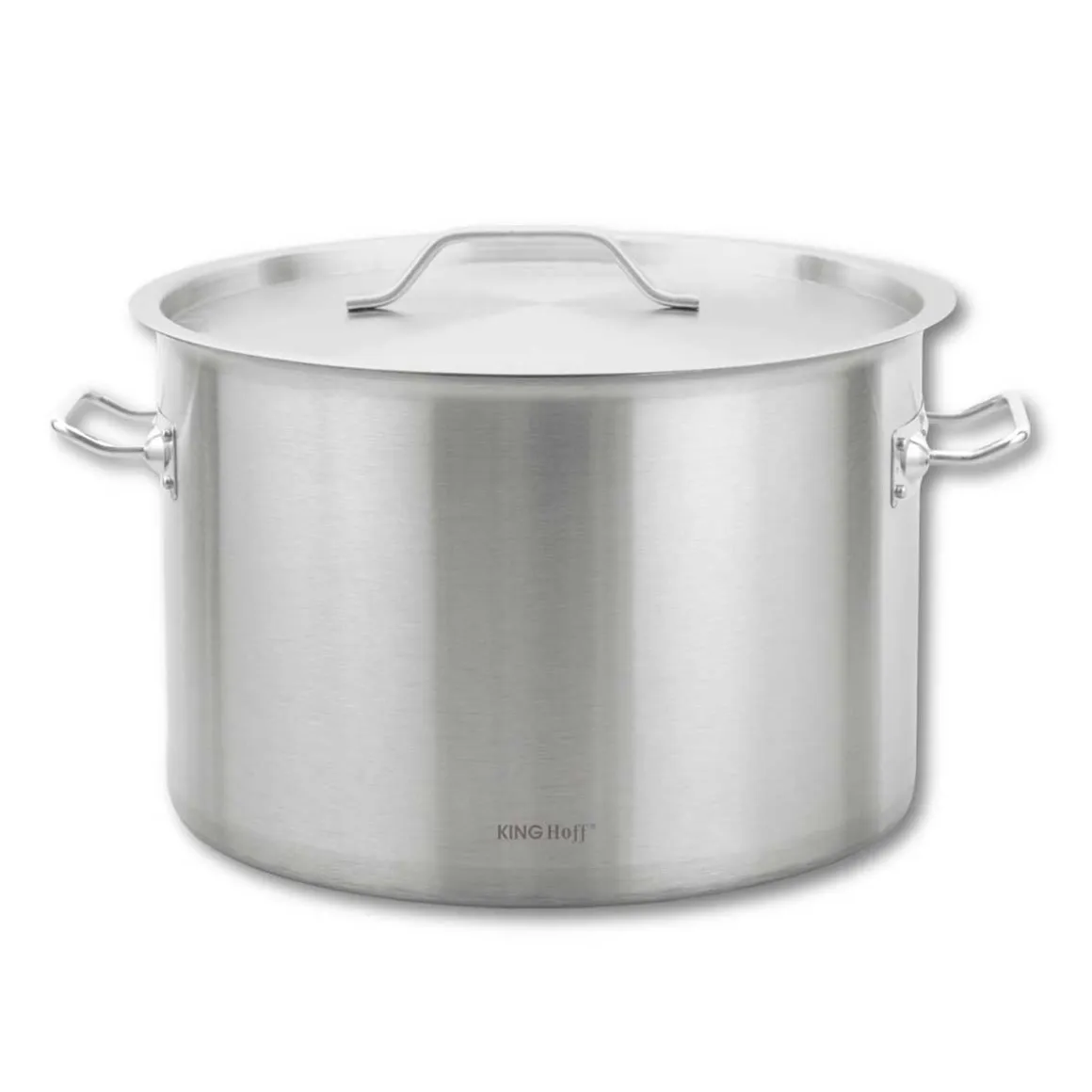 GARNEK GASTRONOMICZNY Z POKRYWĄ STALOWĄ Ø38cm 27L KINGHOFF KH-2025