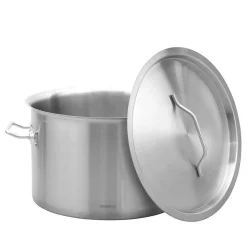 GARNEK GASTRONOMICZNY Z POKRYWĄ STALOWĄ Ø32cm 17L KINGHOFF KH-2023