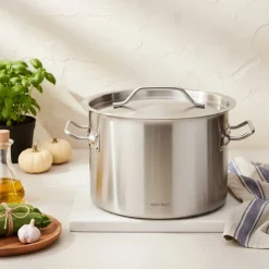 GARNEK GASTRONOMICZNY Z POKRYWĄ STALOWĄ Ø32cm 17L KINGHOFF KH-2023