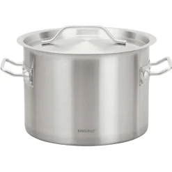 GARNEK GASTRONOMICZNY Z POKRYWĄ STALOWĄ Ø25cm 9L KINGHOFF KH-2021