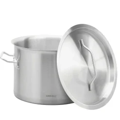 GARNEK GASTRONOMICZNY Z POKRYWĄ STALOWĄ Ø25cm 9L KINGHOFF KH-2021