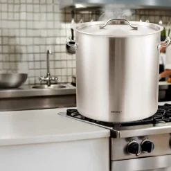 GARNEK GASTRONOMICZNY Z POKRYWĄ STALOWĄ 71L KINGHOFF KH-1967