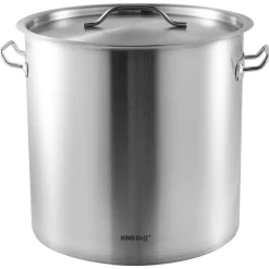 GARNEK GASTRONOMICZNY Z POKRYWĄ STALOWĄ 33L KINGHOFF KH-1964
