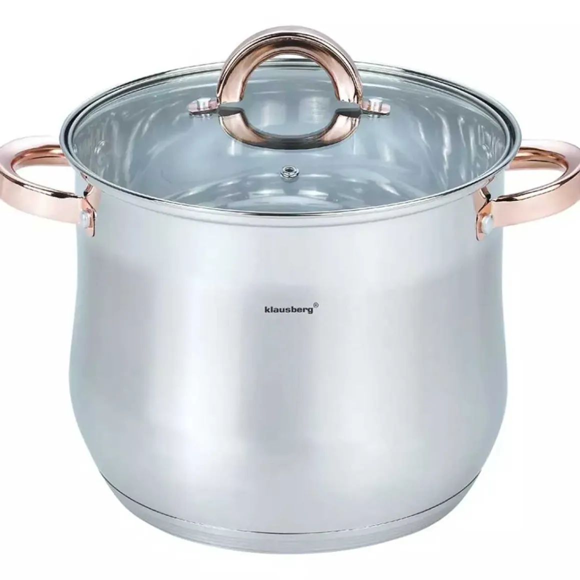 GARNEK GASTRO Z POKRYWĄ 22cm 7L KLAUSBERG KB-7792