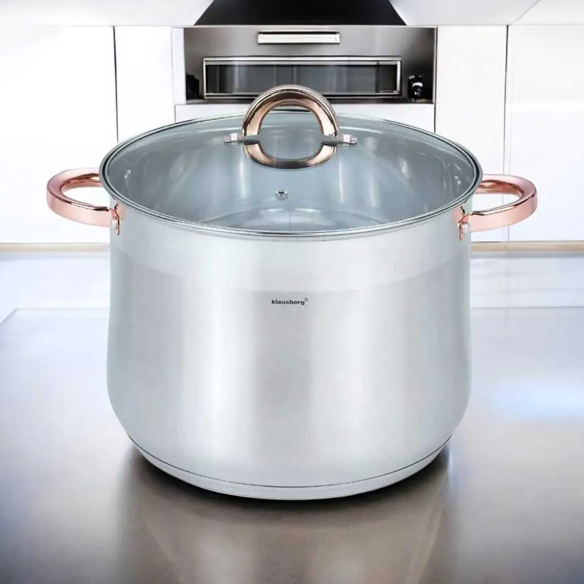 GARNEK GASTRO Z POKRYWĄ 26cm 10,7L KLAUSBERG KB-7794