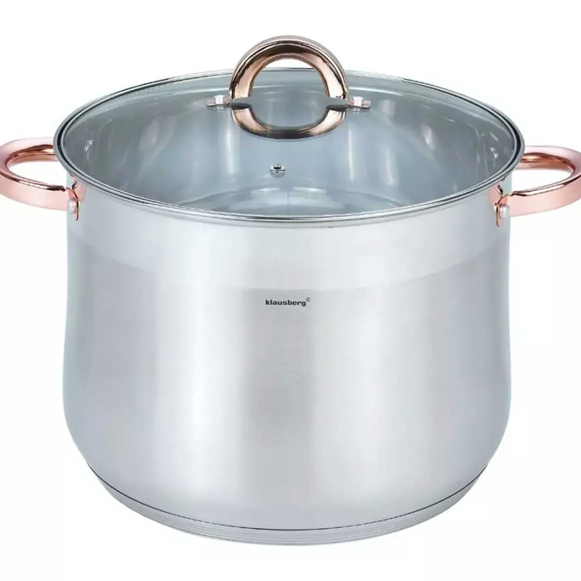 GARNEK GASTRO Z POKRYWĄ 28cm 13L KLAUSBERG KB-7795