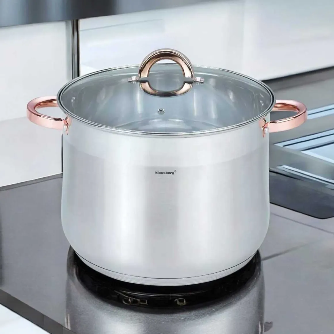 GARNEK GASTRO Z POKRYWĄ 34cm 22,4LKLAUSBERG KB-7798