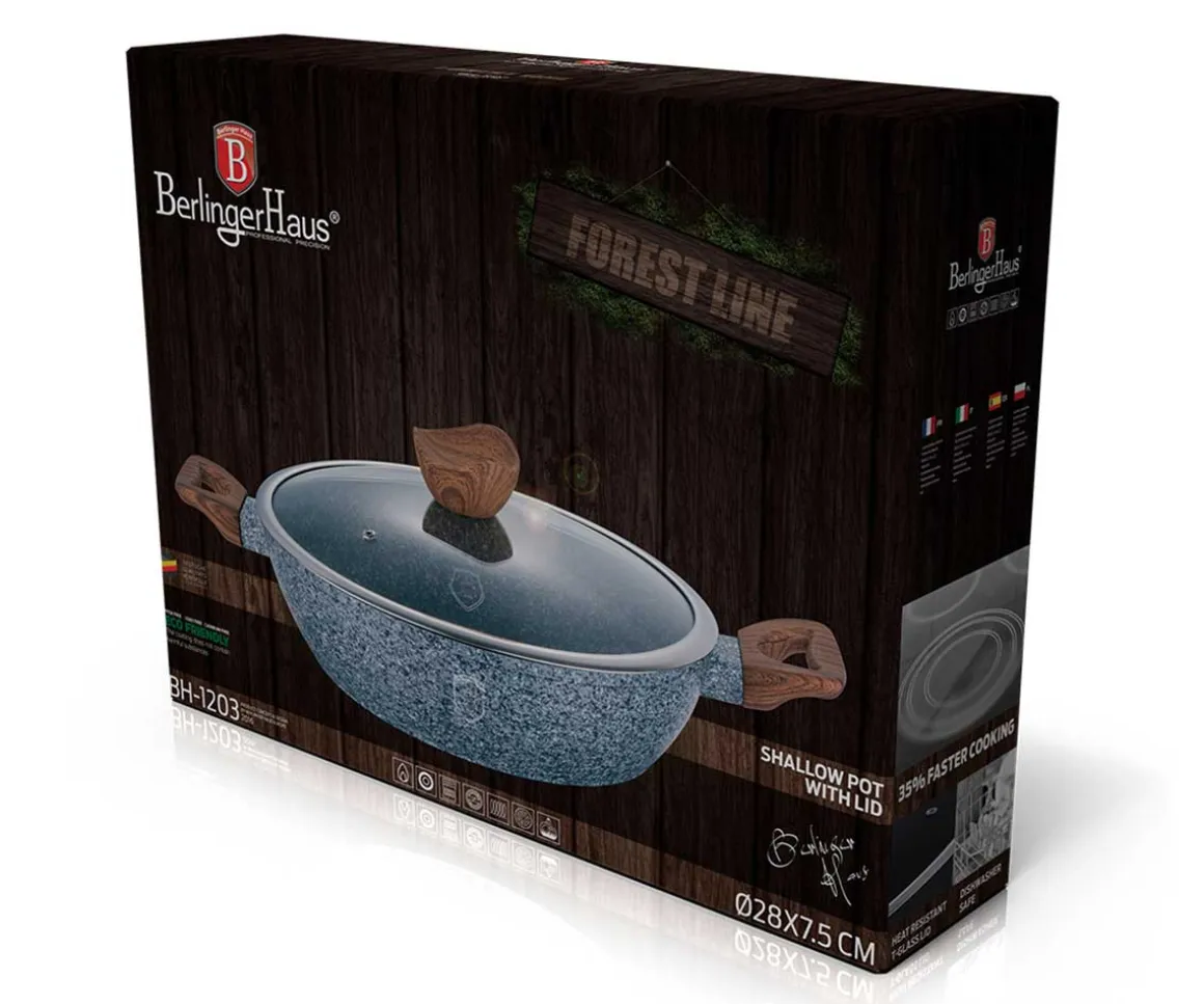 GARNEK GRANITOWY BERLINGERHAUS 32cm BH-1202 FOREST LINE