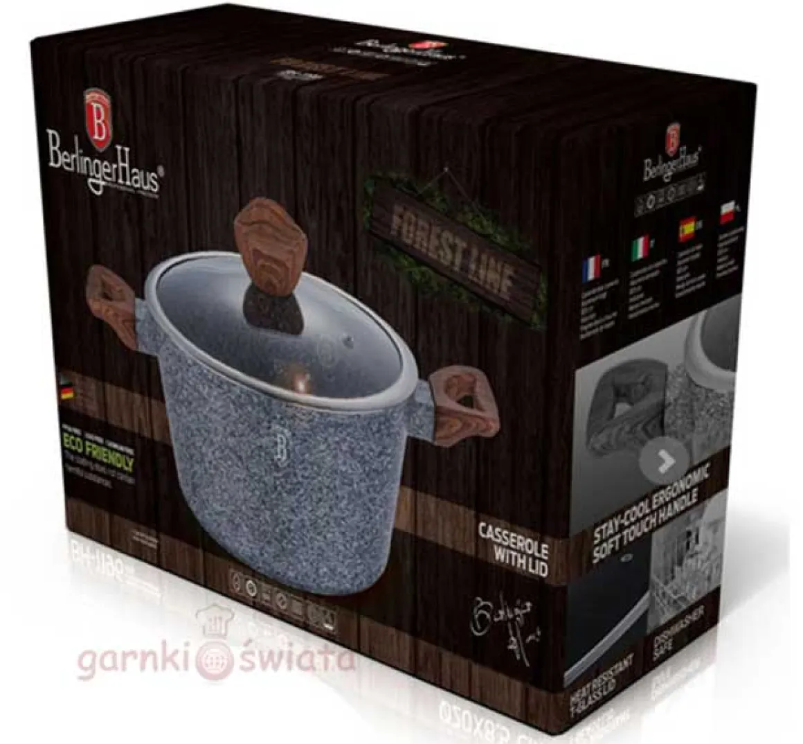GARNEK GRANITOWY BERLINGERHAUS FOREST LINE 20cm BH-1196