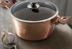 GARNEK GRANITOWY 30cm BERLINGERHAUS ROSE GOLD BH-6194