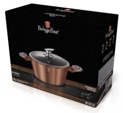 GARNEK GRANITOWY 30cm BERLINGERHAUS ROSE GOLD BH-6194
