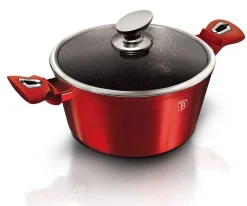 GARNEK GRANITOWY 30cm BERLINGERHAUS BURGUNDY METALLIC BH-6192