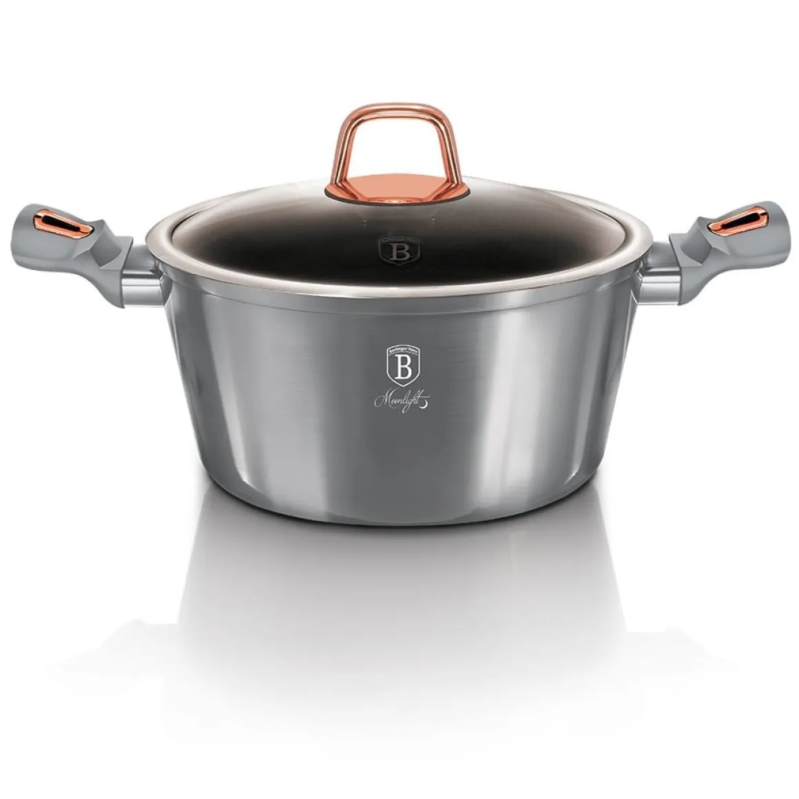 GARNEK GRANITOWY 28cm BERLINGERHAUS BH-6013 MOONLIGHT