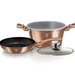 GARNEK I PATELNIA BERLINGER HAUS BH-6200 ROSE GOLD