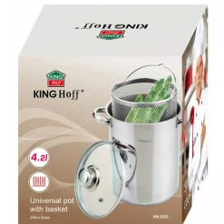 GARNEK 4,2L DO SZPARAGÓW SPAGHETTI KINGHOFF KH-3325