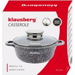 GARNEK MARMURKOWY 2,3L 20cm KLAUSBERG KB-7520