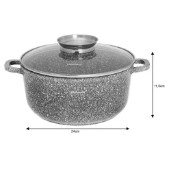 GARNEK MARMURKOWY 3,3L 22cm KLAUSBERG KB-7521