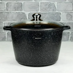 GARNEK MARMUROWY 28cm KINGHOFF KH-1599 10L