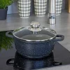 GARNEK MARMUROWY 26cm KINGHOFF KH-1596 5,6L