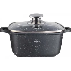GARNEK MARMUROWY 28cm KINGHOFF KH-1605 6,5L