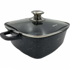 GARNEK MARMUROWY 26cm KINGHOFF KH-1604 5,5L