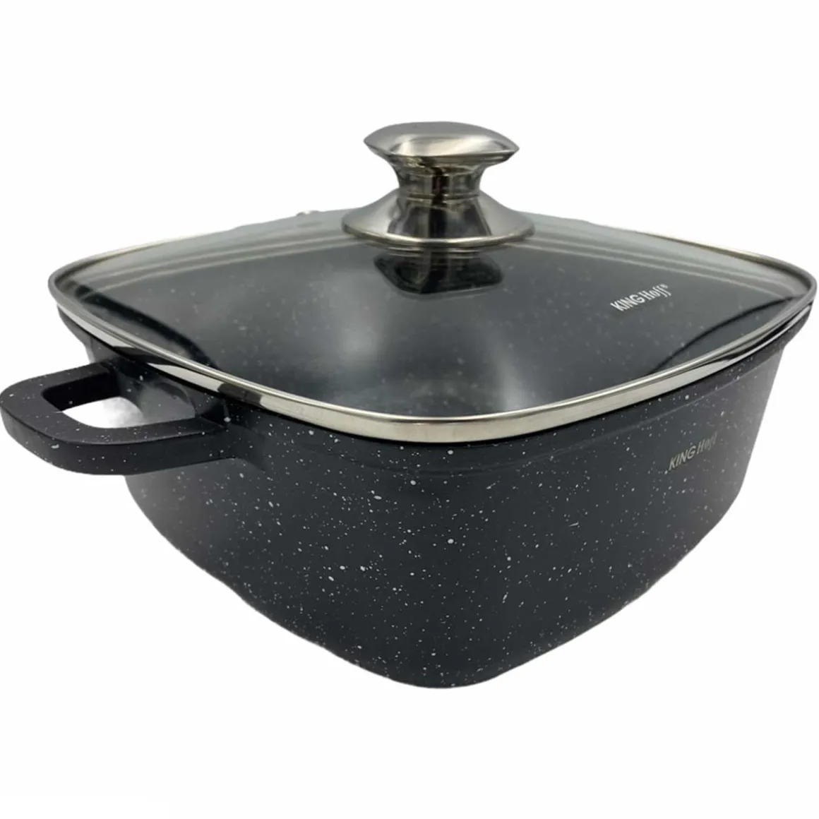 GARNEK MARMUROWY 24cm KINGHOFF KH-1603 4,5L