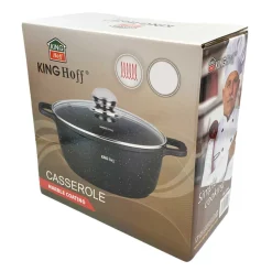 GARNEK MARMUROWY 24cm KINGHOFF KH-1595 4,5L