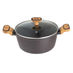GARNEK MULTICLAD 24cm Z POKRYWĄ BERGNER BG-56037 CHARCOAL