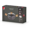 GARNEK MULTICLAD 20cm Z POKRYWĄ BERGNER BG-56036 CHARCOAL